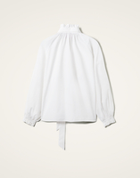 La DoubleJ Cerere Blouse La DoubleJ Cerere Blouse Solid White SHI0120COT064SOLIDWH01
