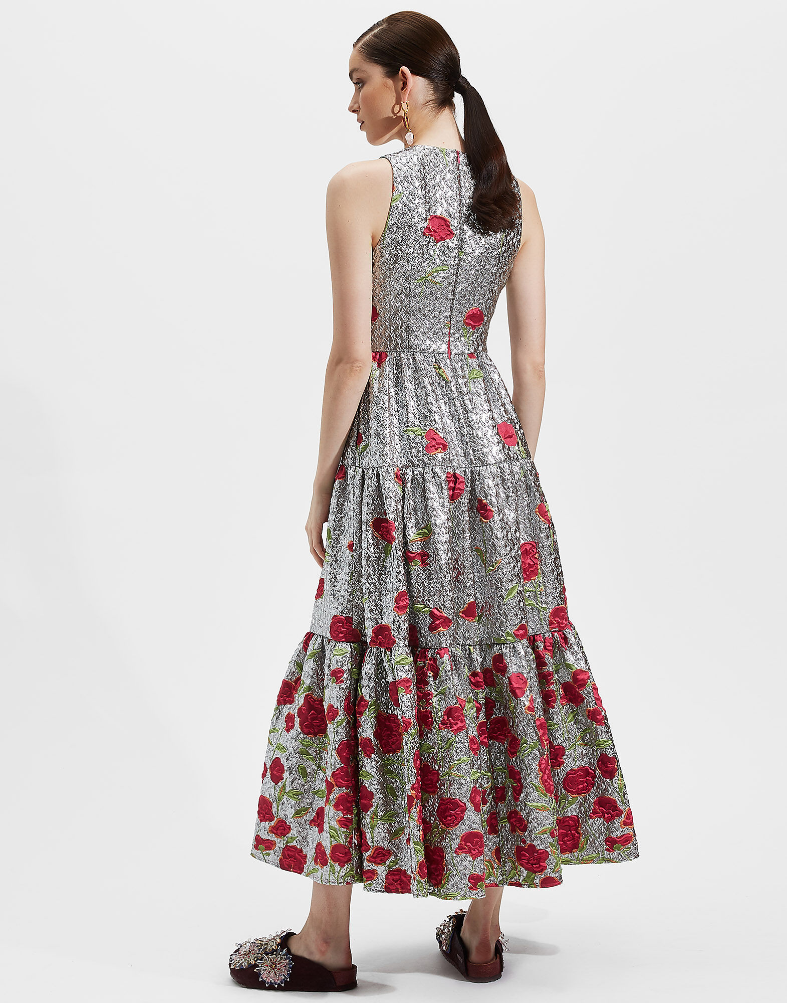 LaDoubleJ Sleeveless Big Dress Giverny DRE0185JAC021GIV0001