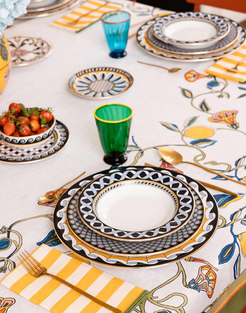 La DoubleJ Soup Plates Set Of 2 La DoubleJ Soup Plates Set Of 2 Odysseus SOU0002CER001ODY01BU04