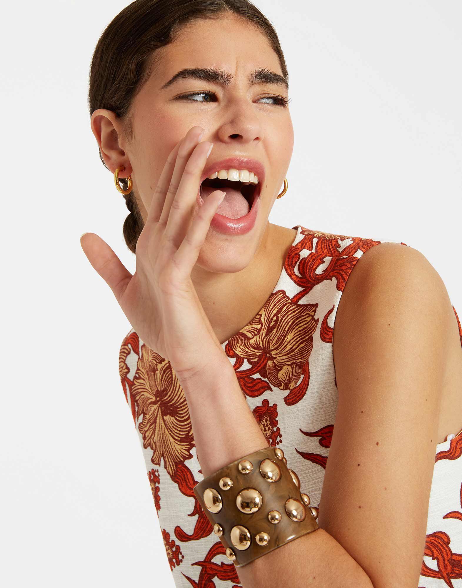 La DoubleJ Nefertiti Bangle Solid Camouflage BAC0004ACR001SOLIDGR08