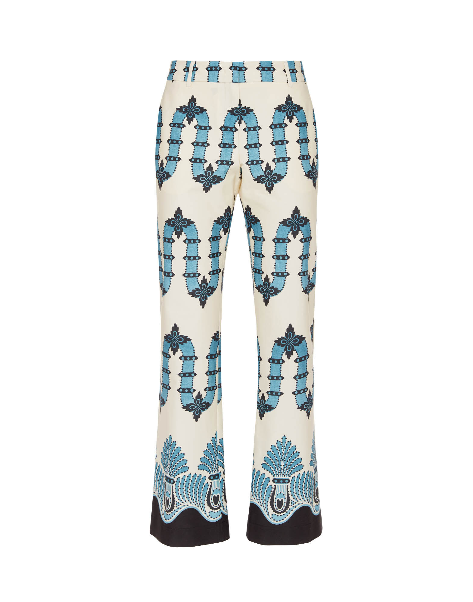 La DoubleJ 24/7 Pants Scirocco Plac&eacute;e Ivory TRO0069COT006SCI03WH04