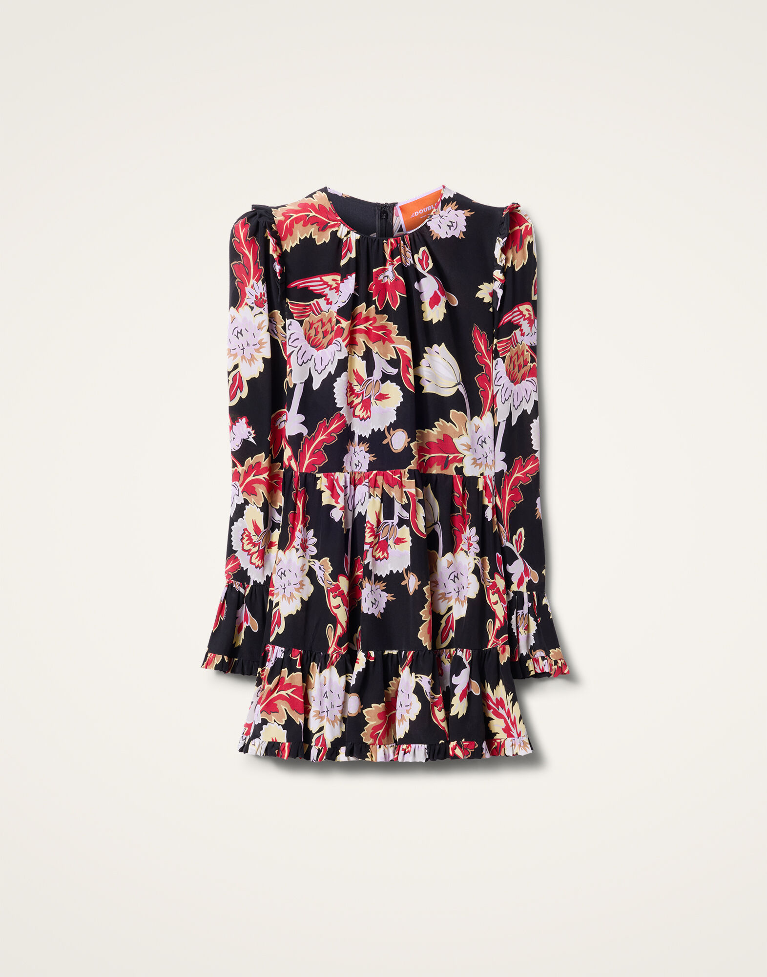 La DoubleJ Short Visconti Dress Lark Black DRE0074CRE001LAR01BL01