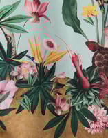 La DoubleJ Swing Dress La DoubleJ Swing Dress Zooflora Placée Light Blue DRE0316SIL001ZOF04BU01