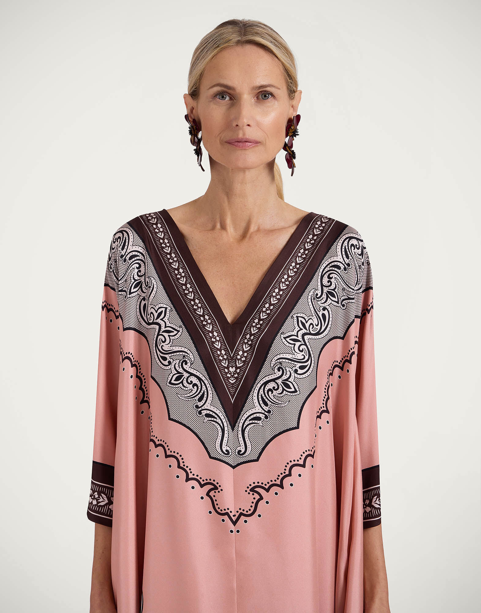 Muumuu Dress in Mirage Placée Pink for Women | La DoubleJ
