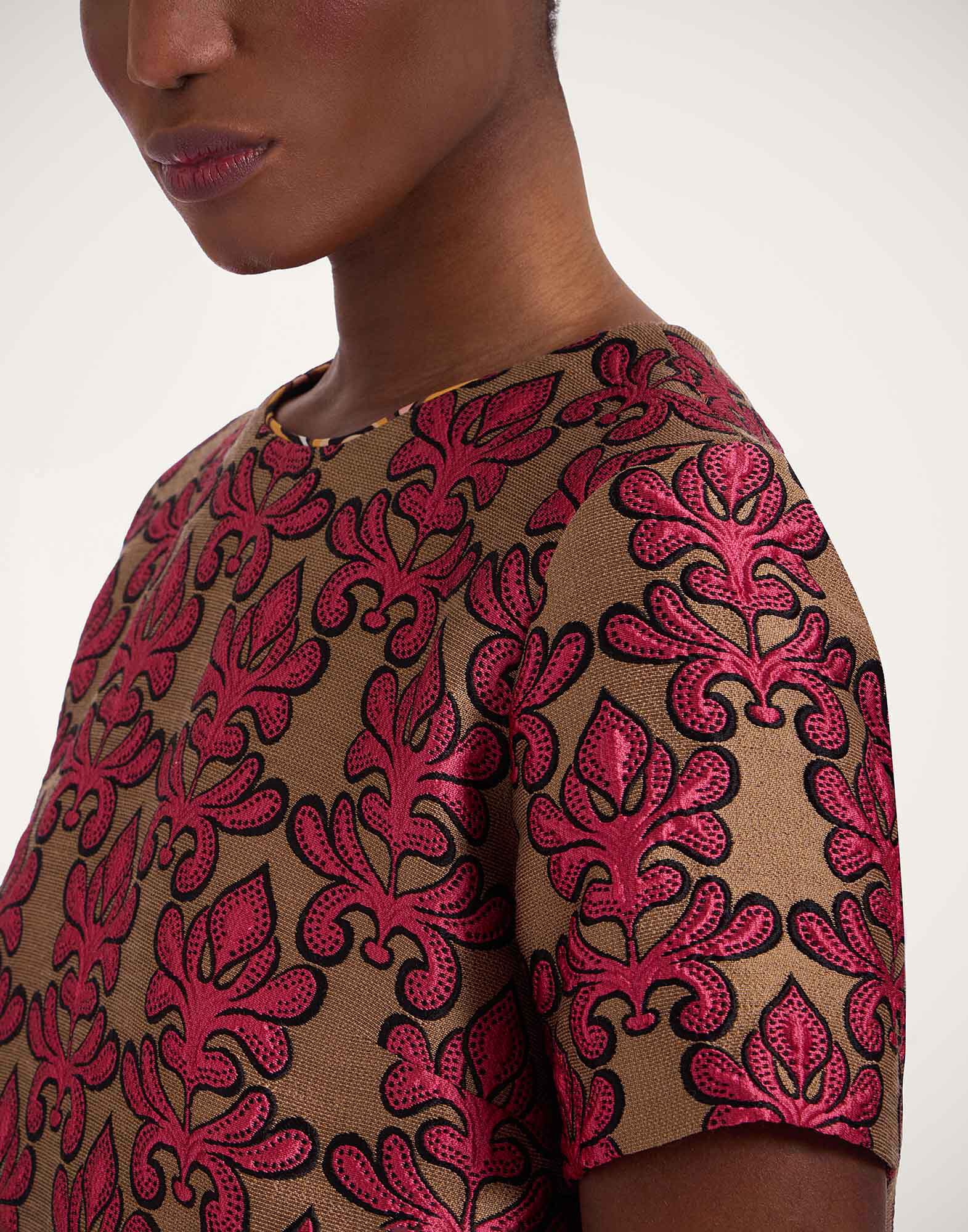 La DoubleJ Mini Swing Dress Herald Fuchsia DRE0658JCQ094HRL01PI03