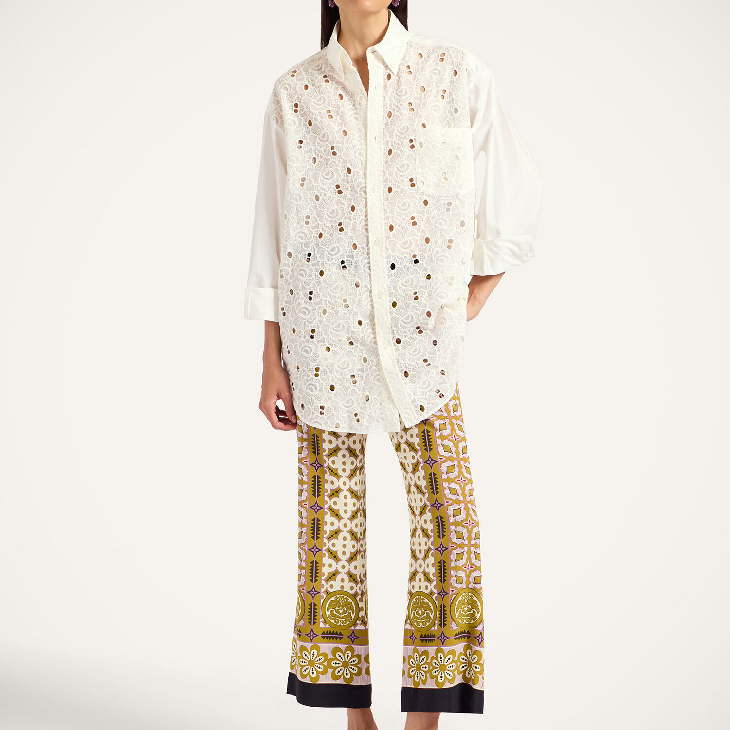 La Doublej Stretch Pants In Multi