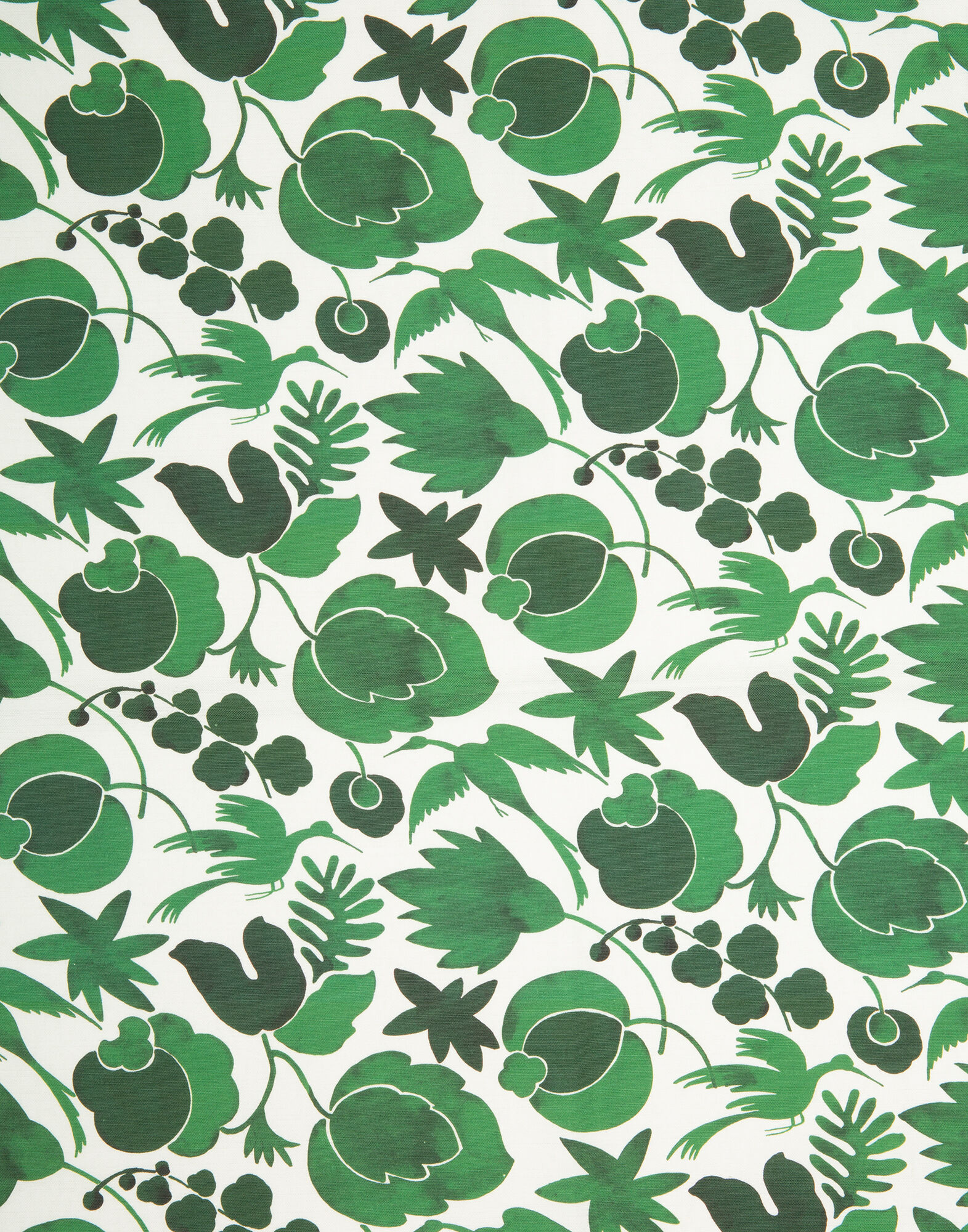 La DoubleJ Dishtowel (50x70) Wildbird Verde DST0001COT011CER0006