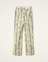 La DoubleJ The Cropped Flare Jean La DoubleJ The Cropped Flare Jean Cupid White TRO0158COT063CUP02WH01