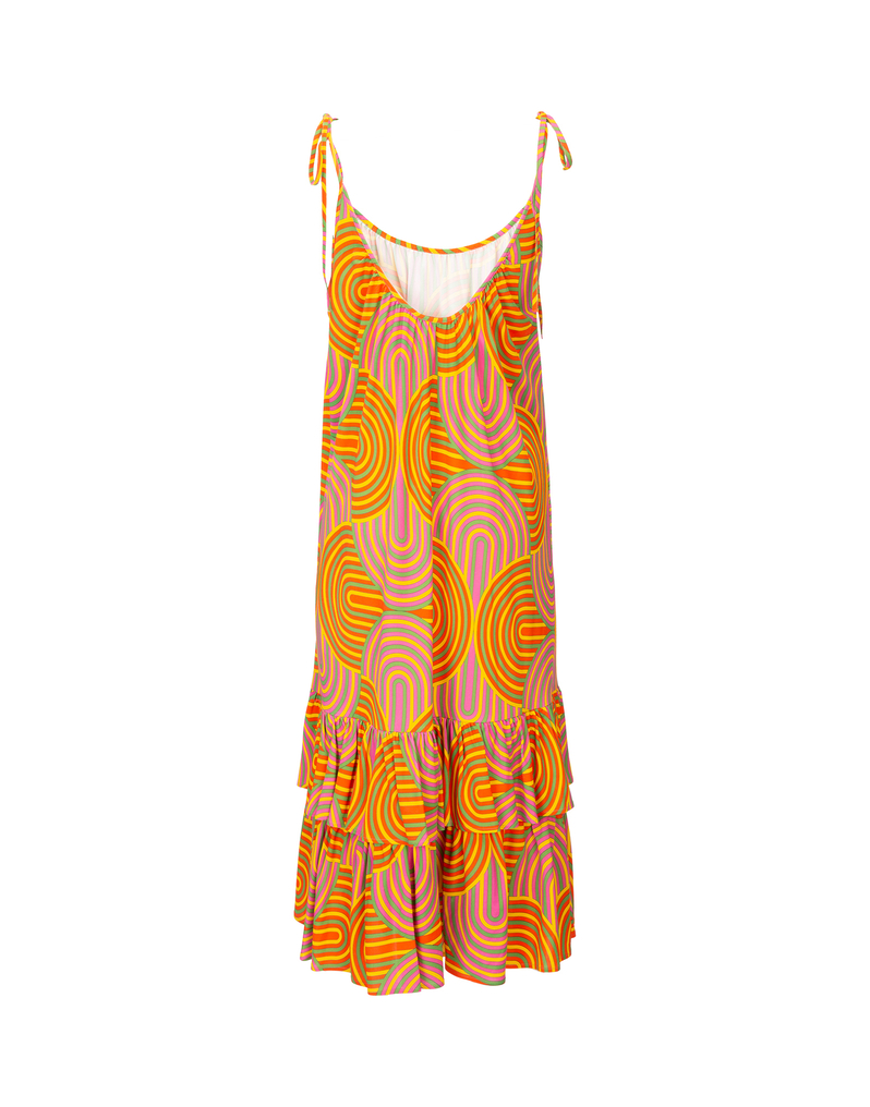 LaDoubleJ Simps Dress LaDoubleJ Simps Dress Slinky Giallo DRE0076JER004SLI0003