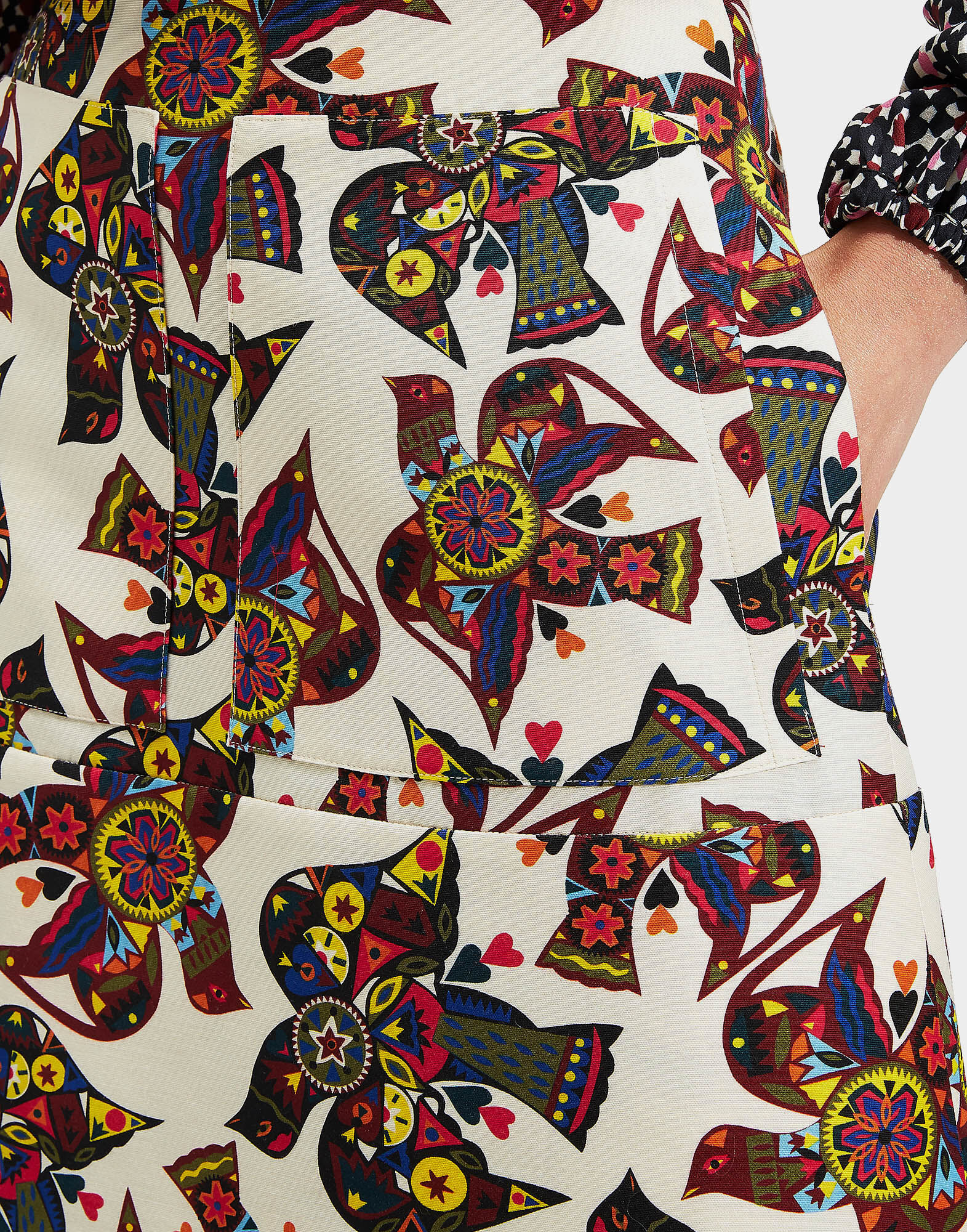 LaDoubleJ Mini Skirt Piccolo Dove SKI0027CAD001PCD0001