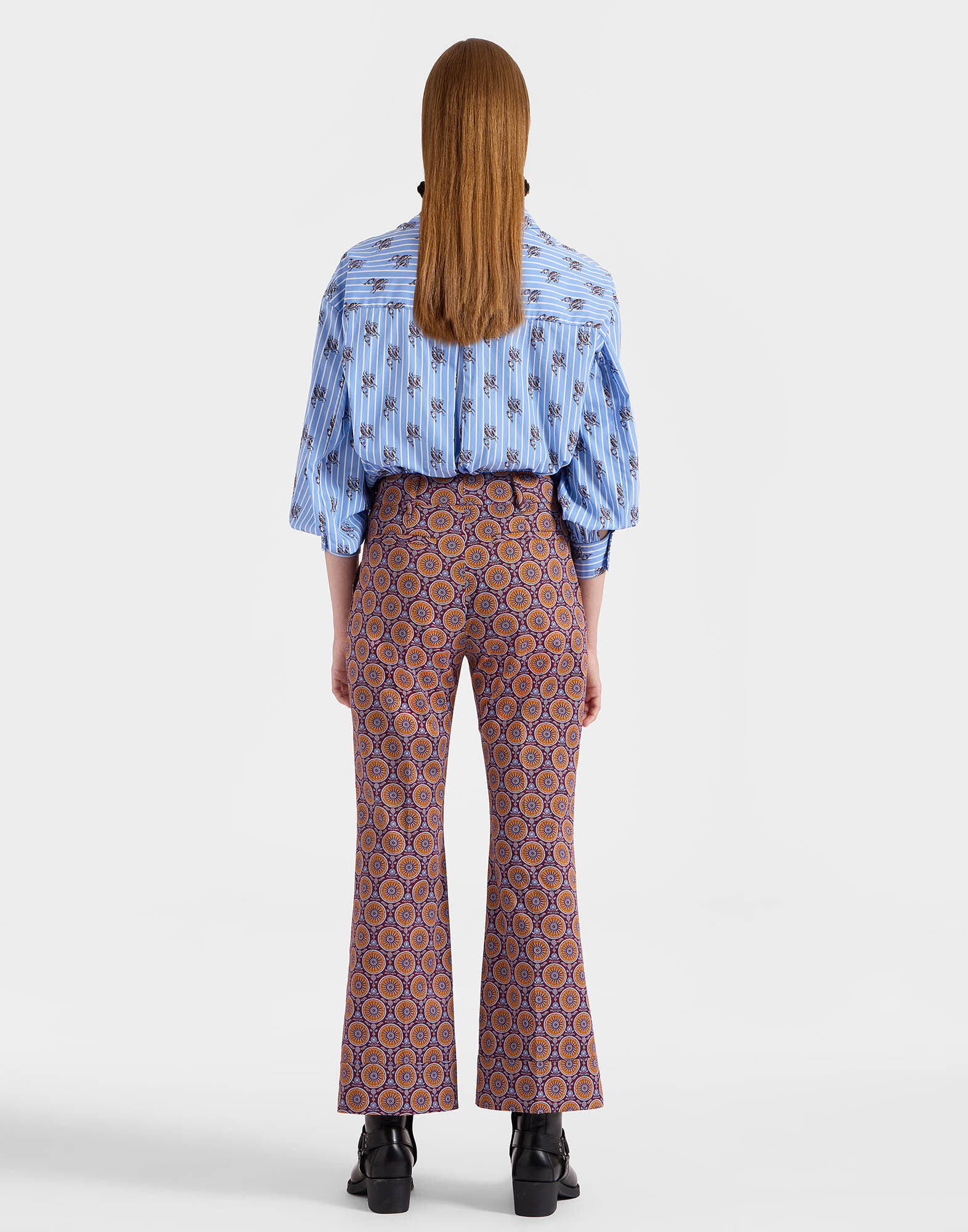 La DoubleJ Hendrix Pants Sovereign Mini Purple TRO0014COT006SOV02PU01