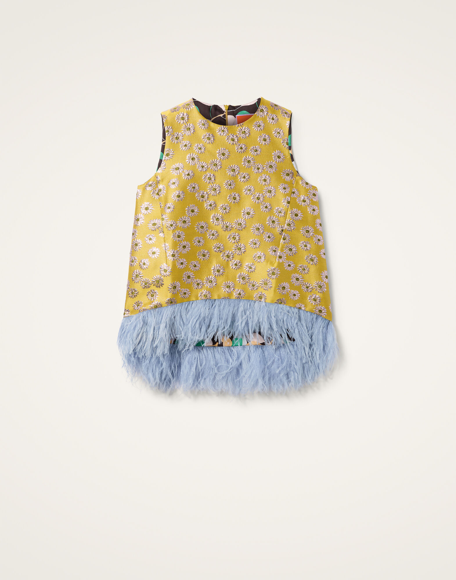 La DoubleJ La Scala Top (With Feathers) Margarita TOP0013JAC039MGT0001