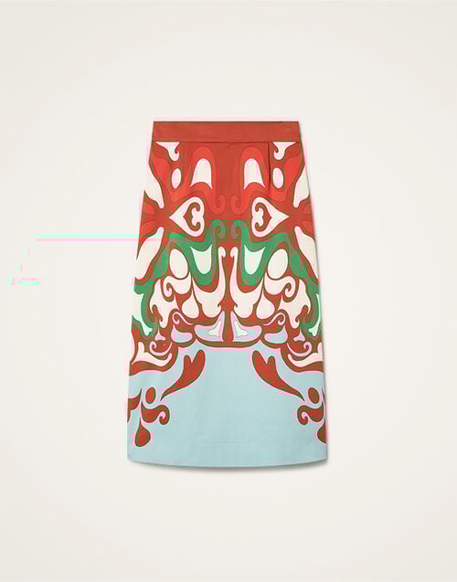 La DoubleJ Baia Skirt La DoubleJ Baia Skirt Phoenix Placée Light Blue SKI0081COT037PHO01BU01