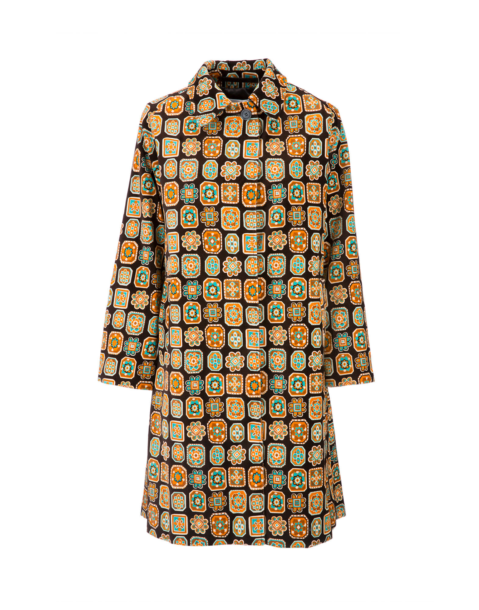 LaDoubleJ Velvet Loden Coat Piastrelle JAC0003VEL001PIA0001