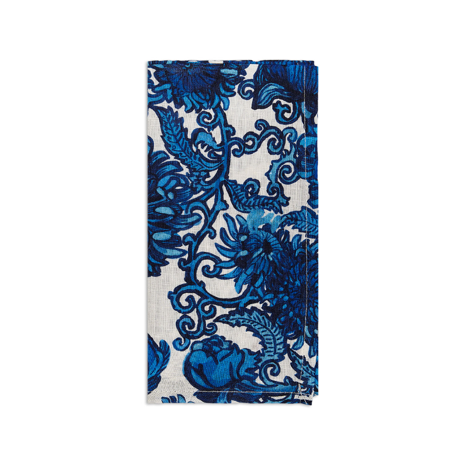 Shop La Doublej Large Napkins Set Of 2 (45x45) In Anemone Small