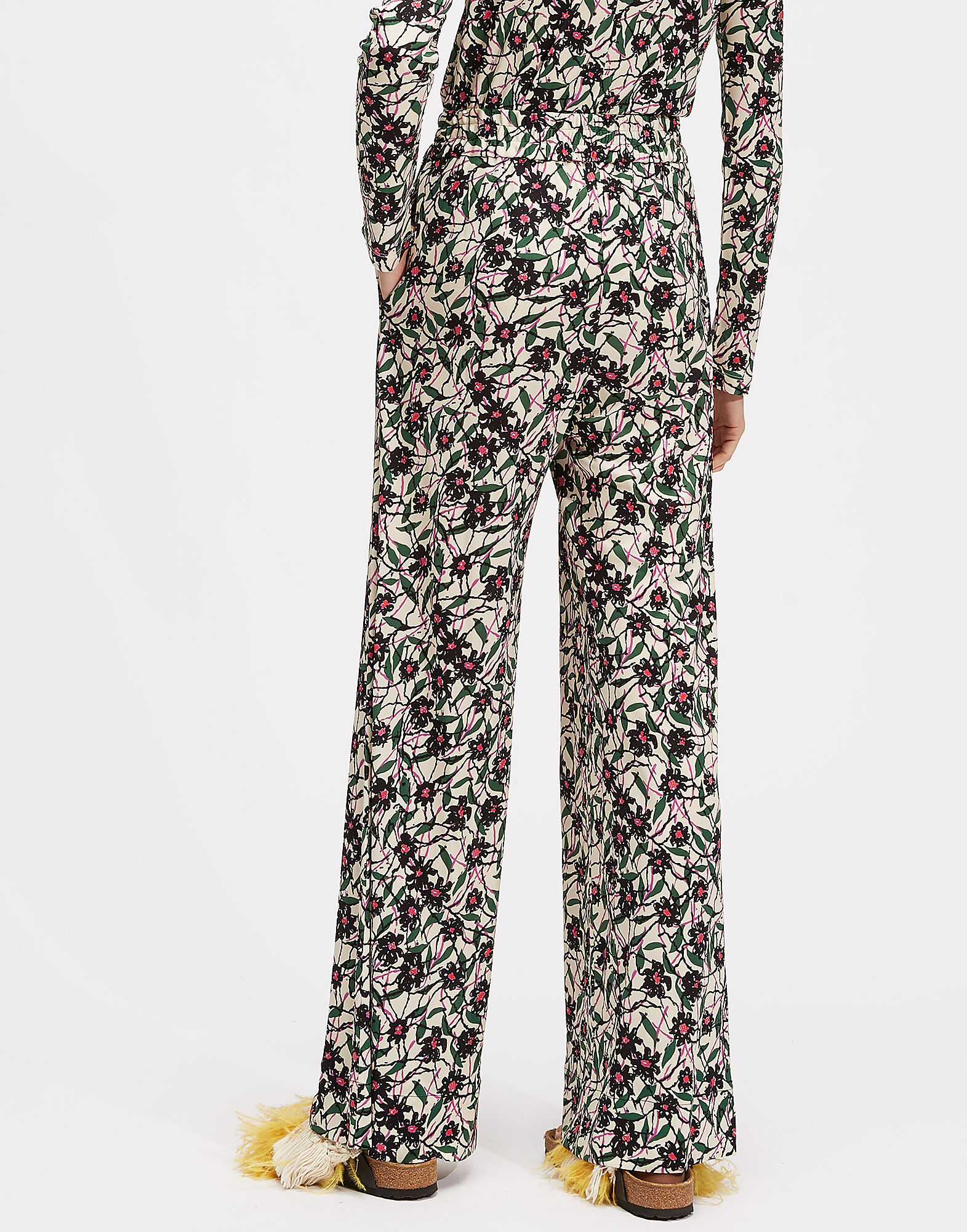 LaDoubleJ Palazzo Pants Scrambled TRO0003JER003SCR0001