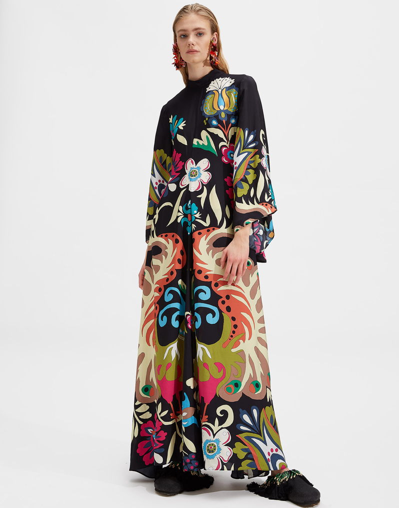 La DoubleJ Magnifico Dress La DoubleJ Magnifico Dress Peacock Placée DRE0232VIS004PEA0001