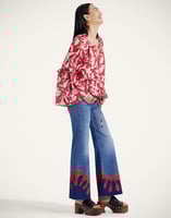 La DoubleJ Boho Blouse La DoubleJ Boho Blouse Mamma Red TOP0149COT003MAM01RE01