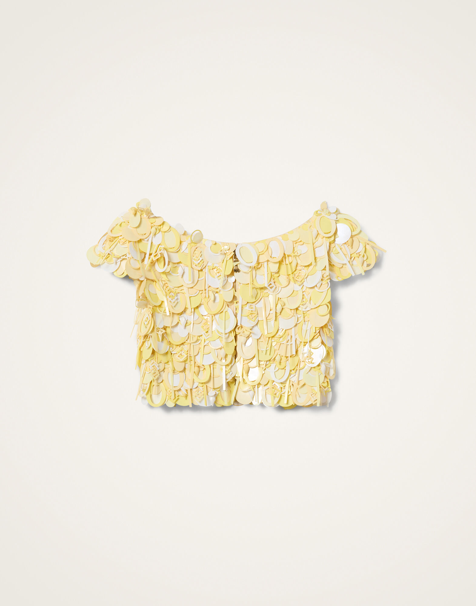 La DoubleJ Dec&ograve; Top Solid Yellow TOP0209PAI019SOLIDYE02