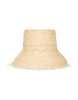 La DoubleJ The Ombra Hat Solid Ivory HAT0027NAS011SOLIDWH04