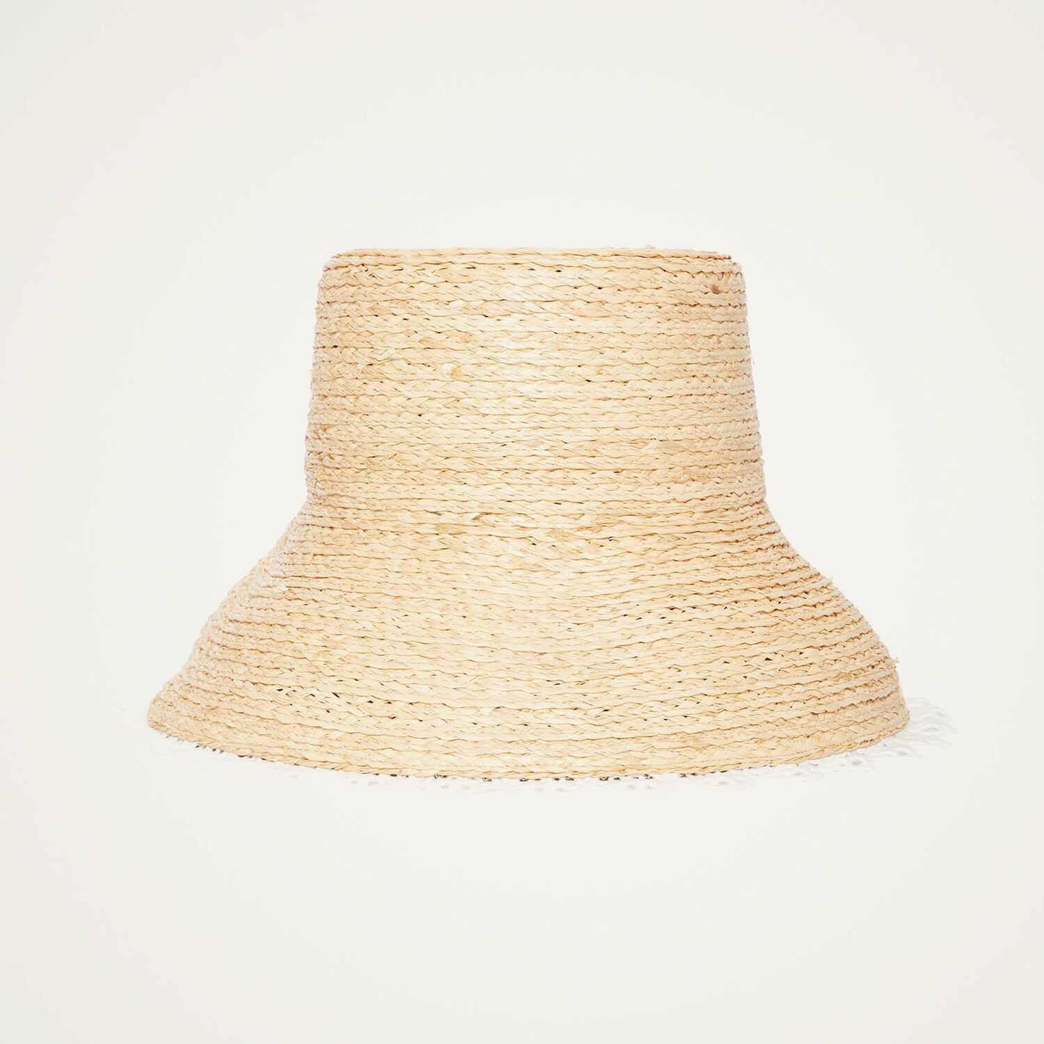 Shop La Doublej The Ombra Hat In Solid Ivory