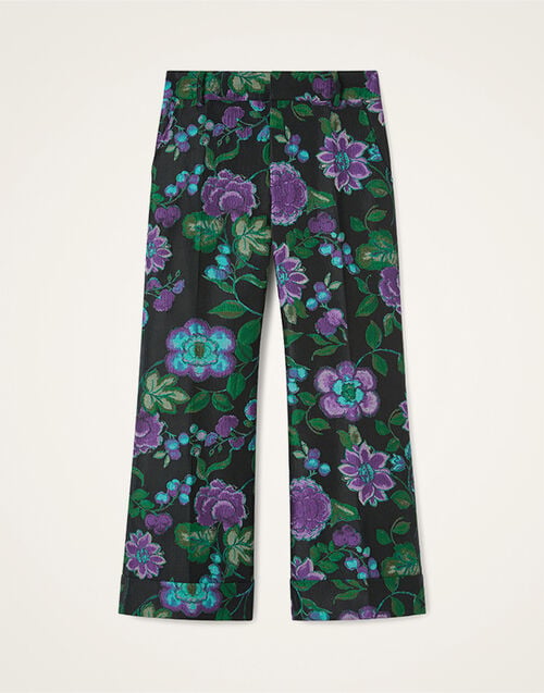 La DoubleJ Hendrix Pants Botanical Black TRO0014JCQ144BOT01BL01