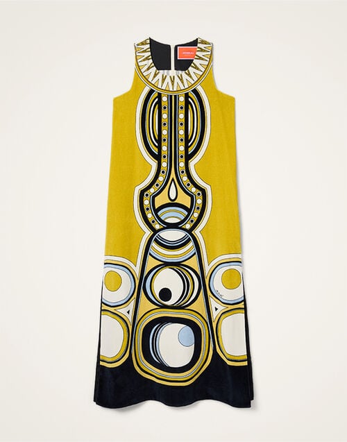 La DoubleJ Totem Dress Sanctuary Plac&eacute;e Gold DRE1082JER084SAC02YE05