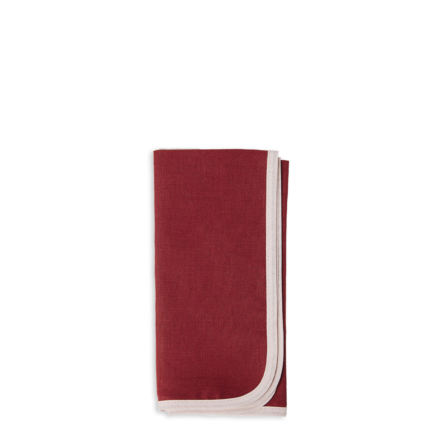La Doublej Large Napkins Set Of 2 (45x45) In Rainbow Vino