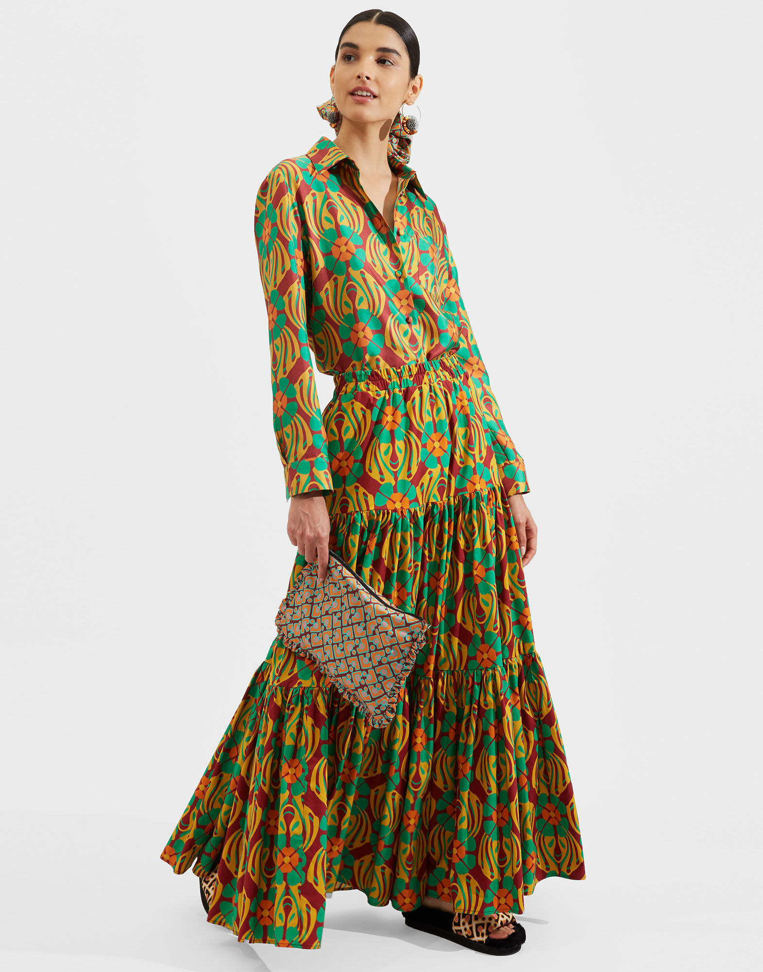 La DoubleJ Boy Shirt Clover SHI0001SIL001CLO0003