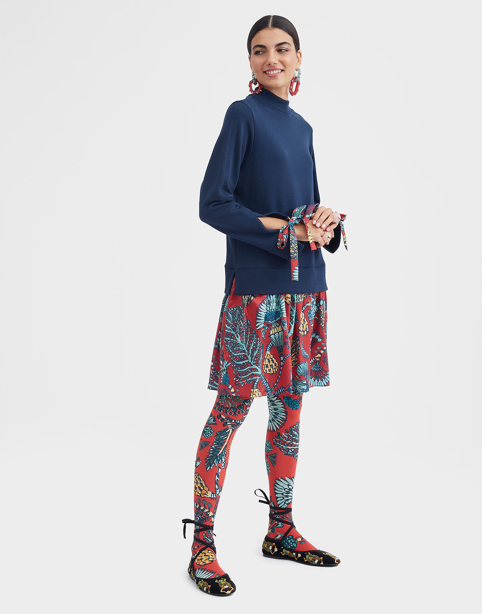 La DoubleJ Sporty Dress Sicomore Red DRE0453FOD001SIC01BU06