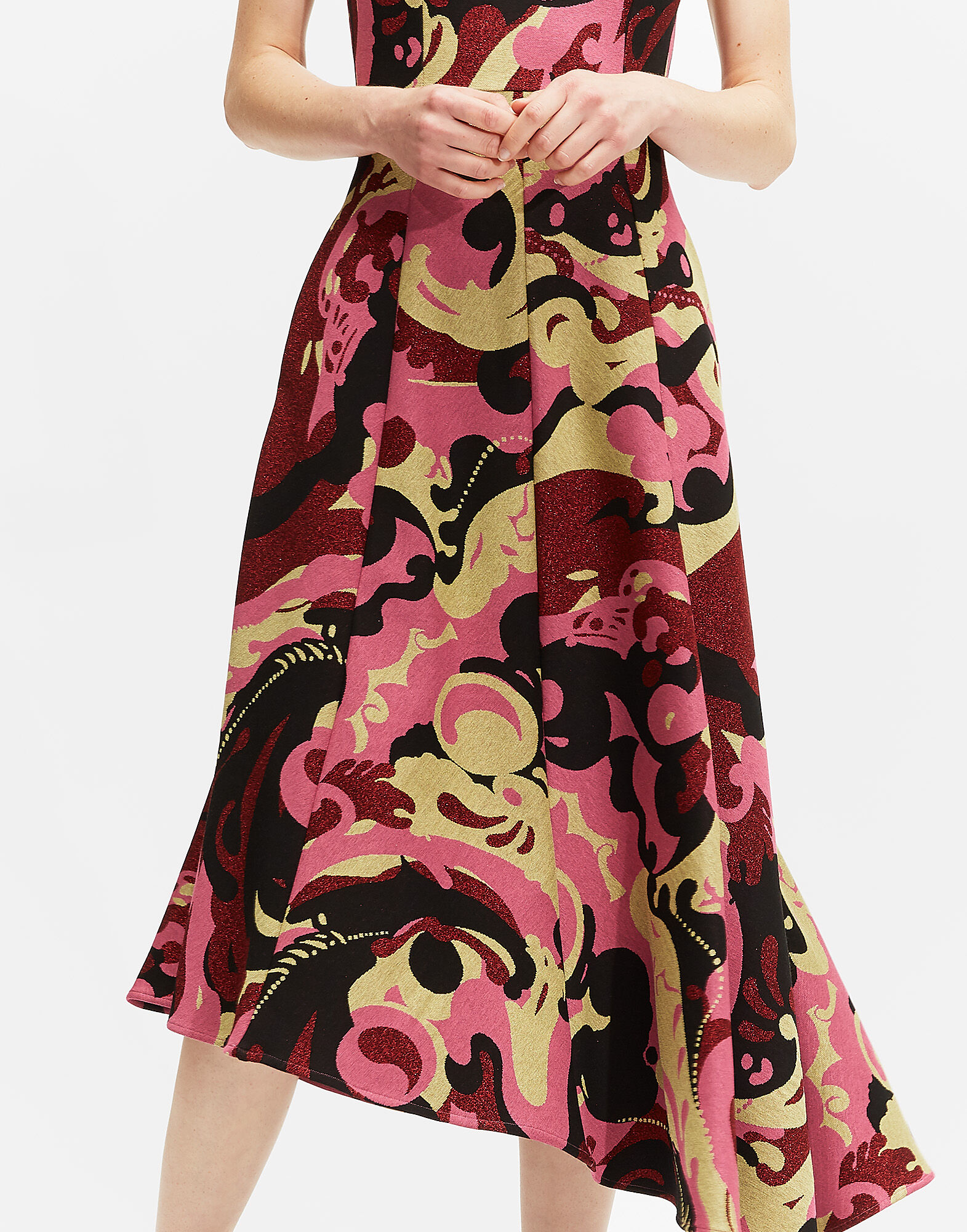 LaDoubleJ Sleeveless Pina Dress Meraviglia Rosso DRE0079JAC017MER0004