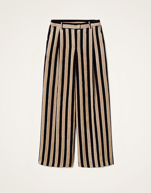 La DoubleJ Loose Pants La DoubleJ Loose Pants Stripes Light Beige TRO0135VIS026STR08BR01