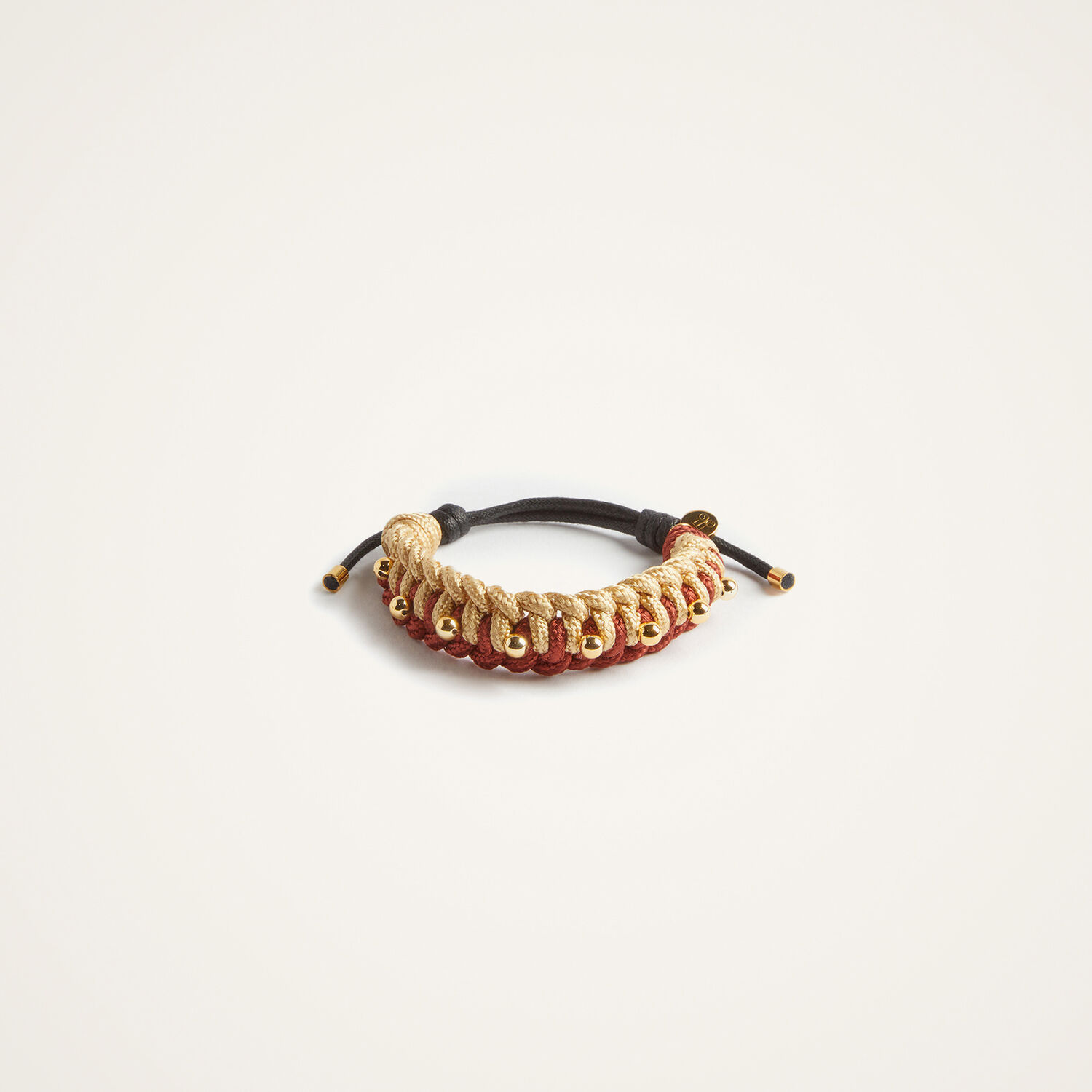 La Doublej Better Together Bracelet In Bicolor Brown & Ivory
