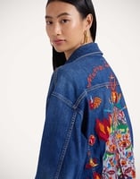 La DoubleJ The Drop It Drifter Jacket La DoubleJ The Drop It Drifter Jacket Always On Top Blue JAC0138DEN011ALW01BU03