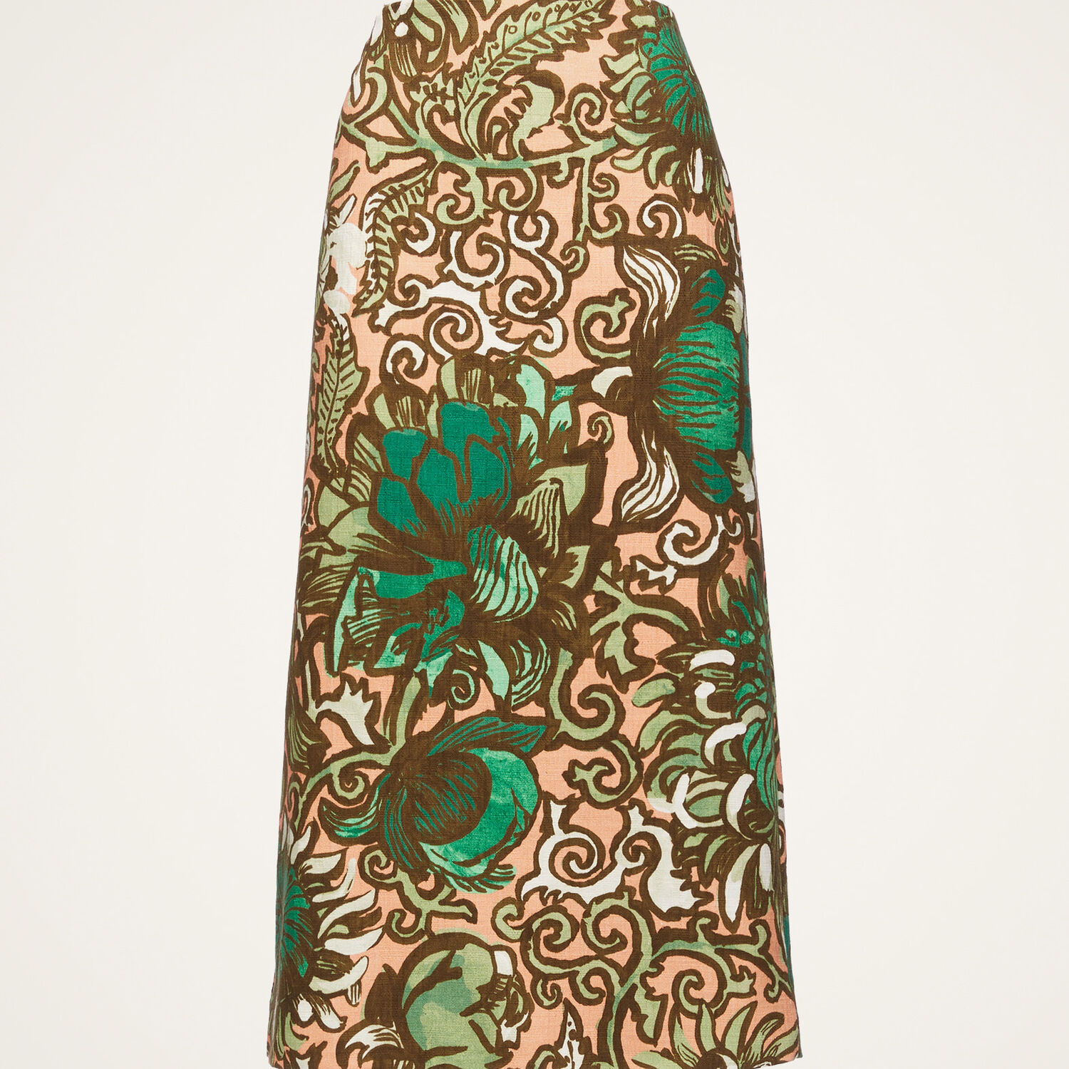 La Doublej Pencil Skirt In Anemone Pink