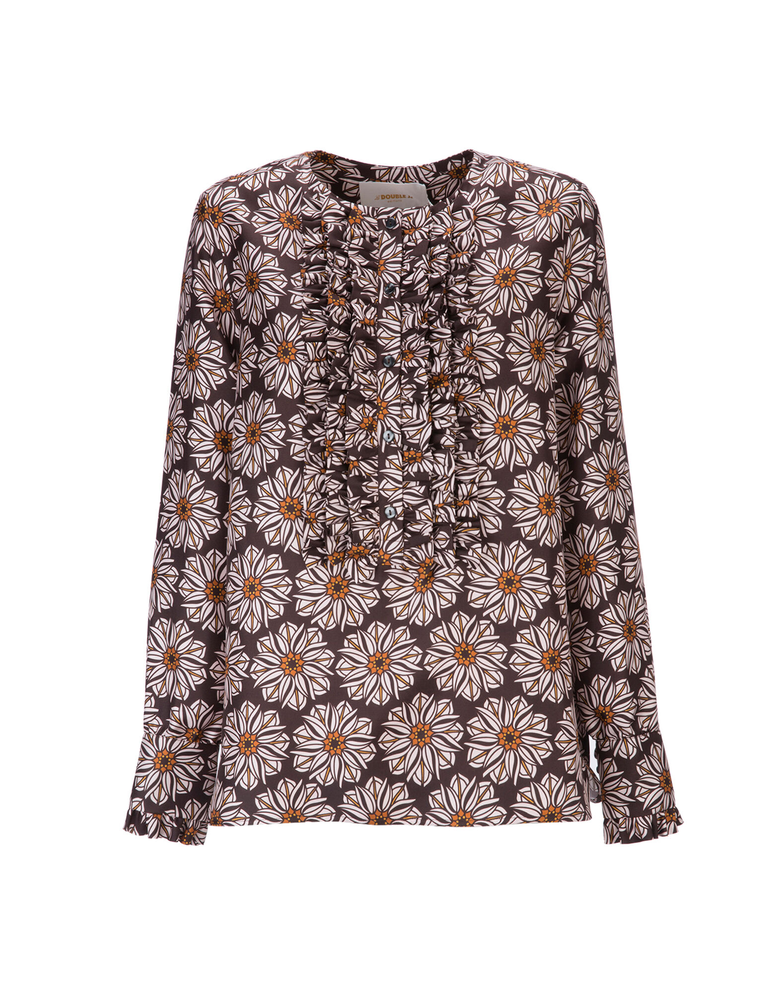 LaDoubleJ Tuxedo Shirt Girasoli SHI0005SIL001GIR0001