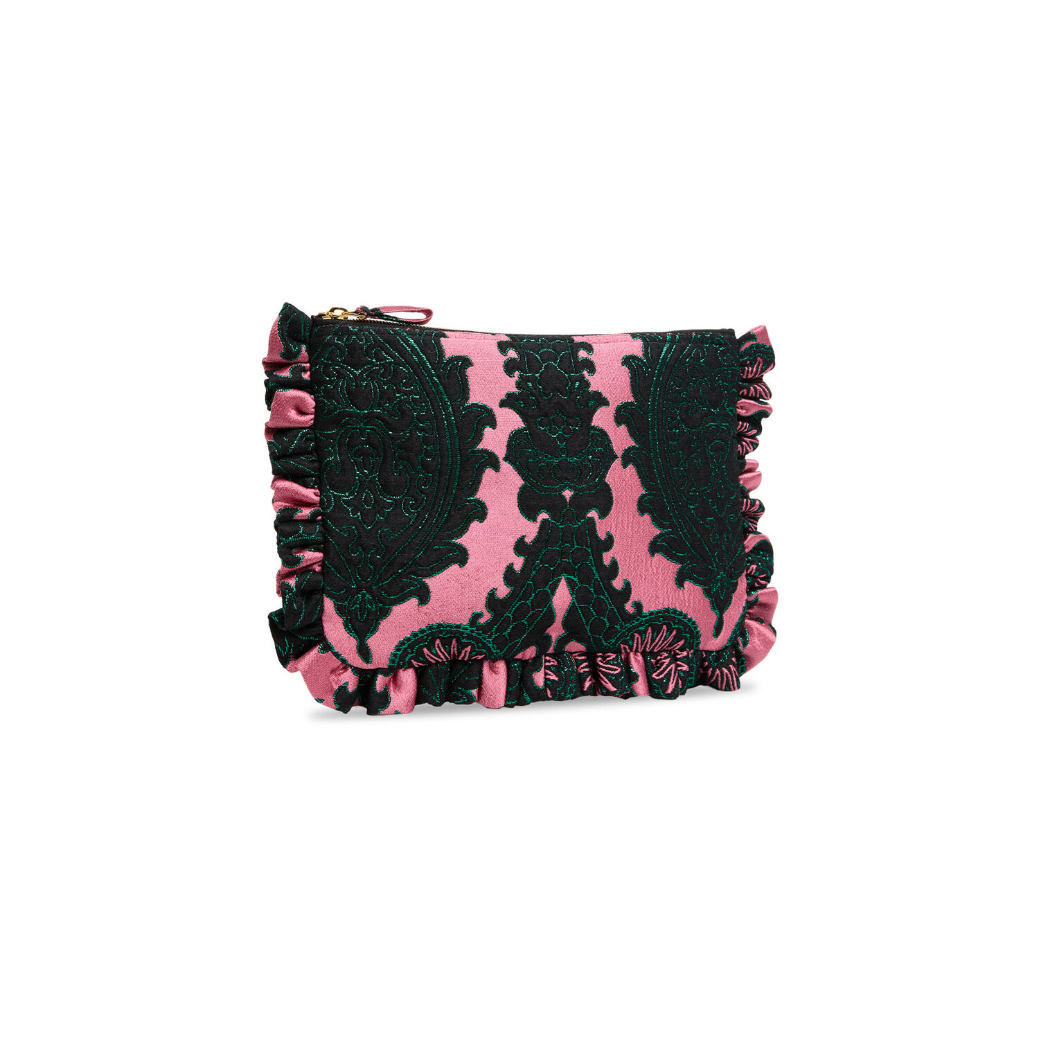 La Doublej Hand Pochette In Oltrarno Pink