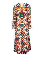 LaDoubleJ Long Sleeve Swing Dress LaDoubleJ Long Sleeve Swing Dress Ciccio Arancio DRE0231SIL006CIC0002