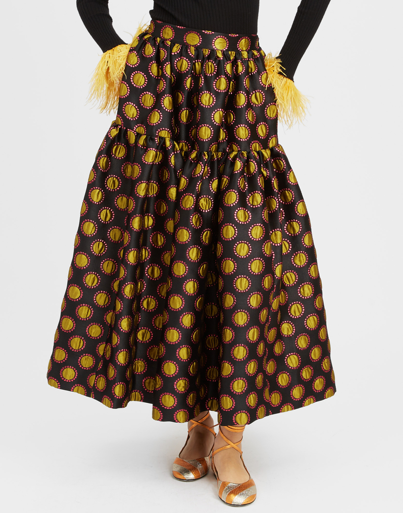 La DoubleJ Oscar Skirt La DoubleJ Oscar Skirt Winter Sun Black SKI0012JCQ060WSU01BL01