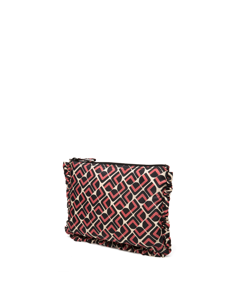 LaDoubleJ Hand Pochette LaDoubleJ Hand Pochette Domino Rosa BAG0002NYL001DOM0001