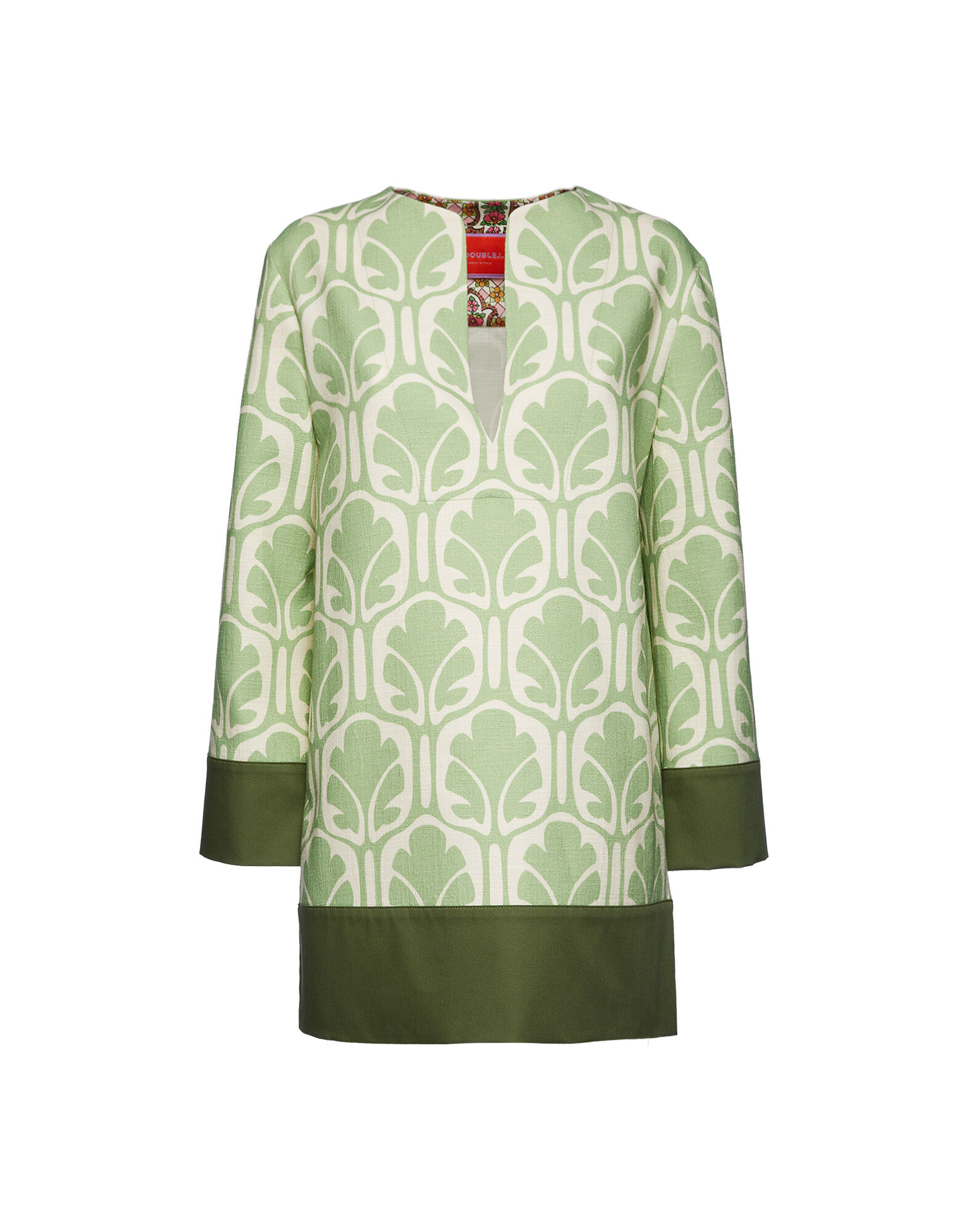 La DoubleJ Deck Mini Dress Grove DRE0490COT005GRV01GR05