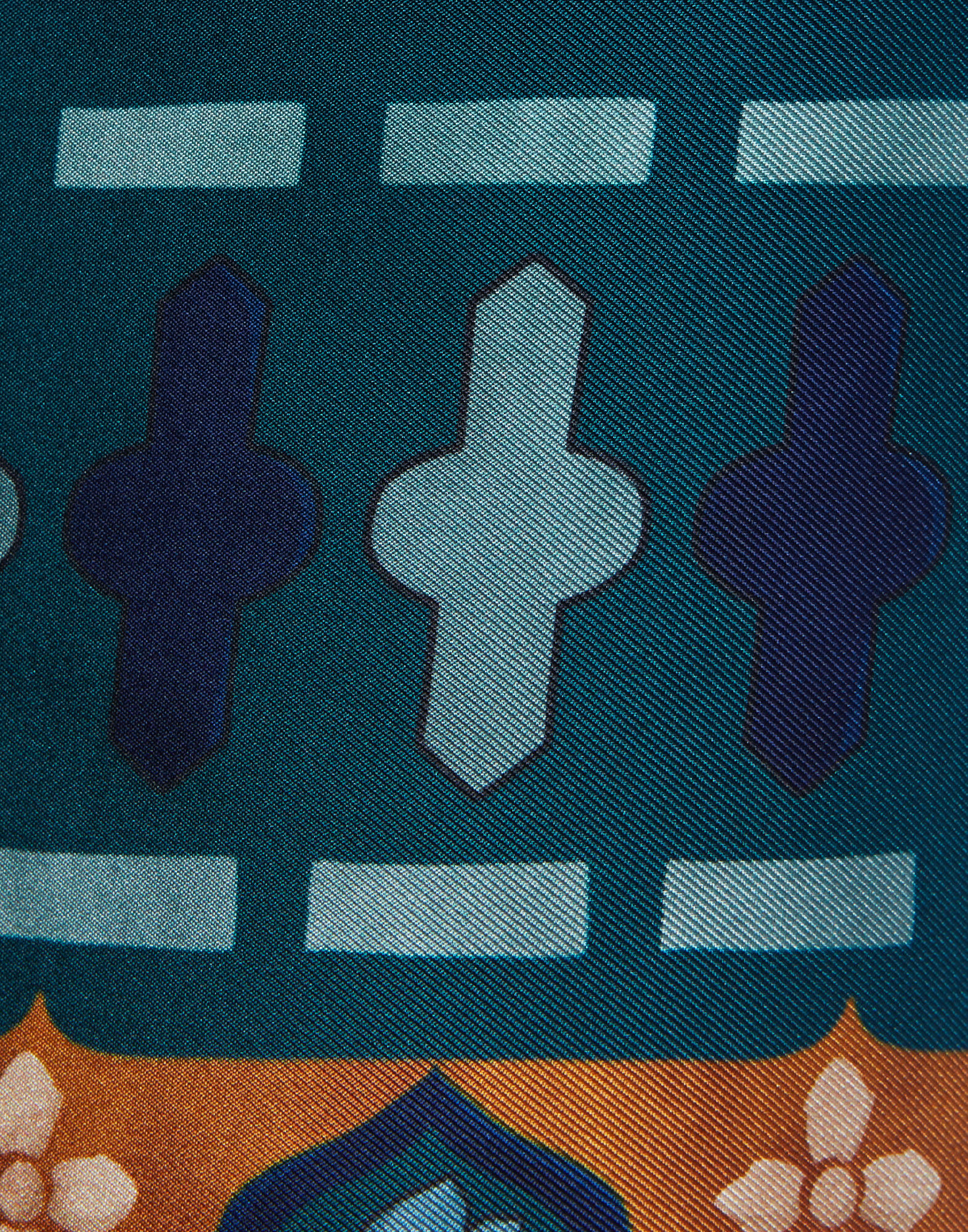 La DoubleJ Palazzo Pants Casareale Plac&egrave;e Emerald TRO0003SIL001REA01GR04