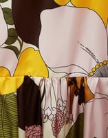 La DoubleJ Long And Sassy Dress La DoubleJ Long And Sassy Dress Big Flower Rose DRE0017SIL001BFL03PI01