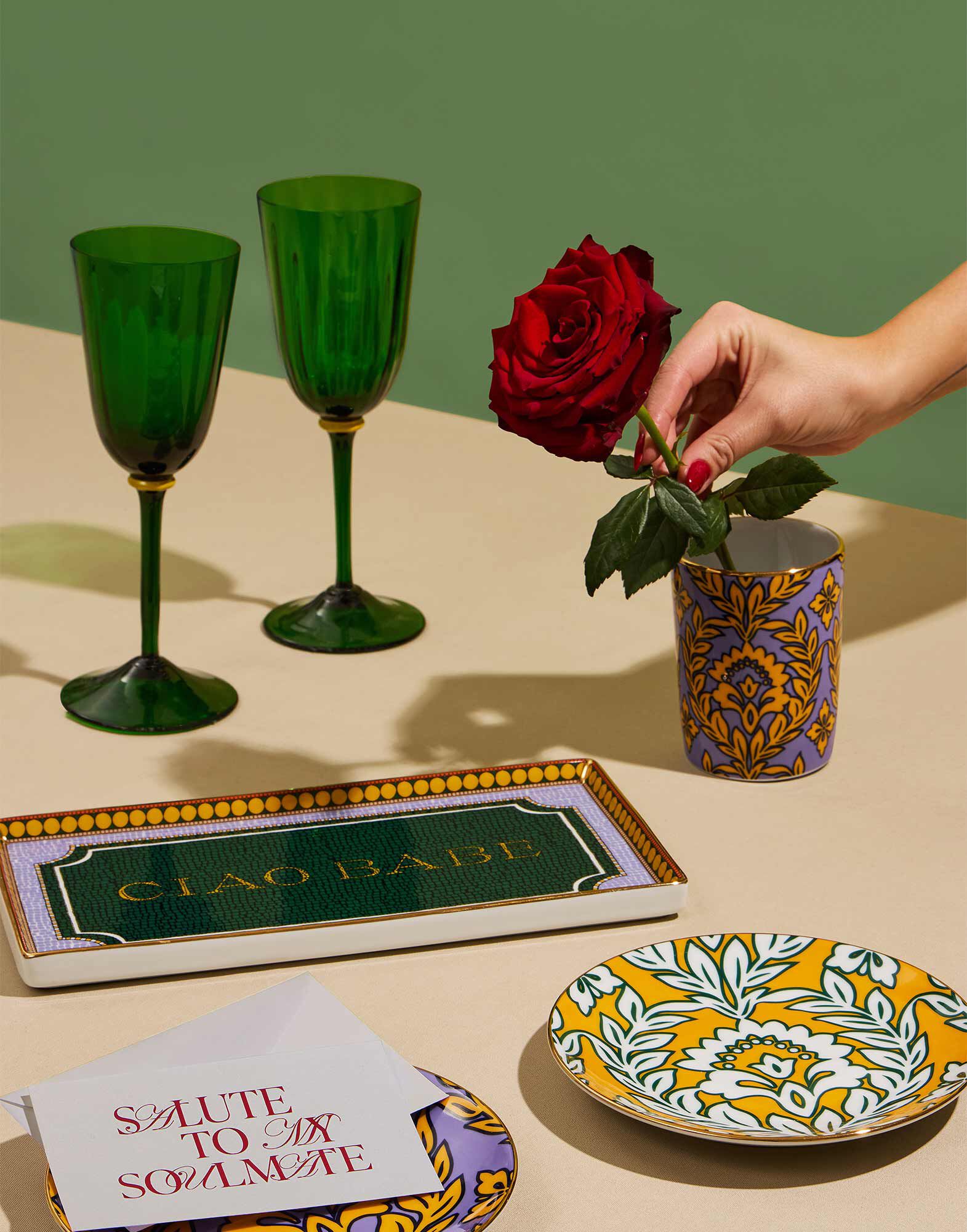 La DoubleJ Tray Ciao Babe DIS0046CER001CBB0001