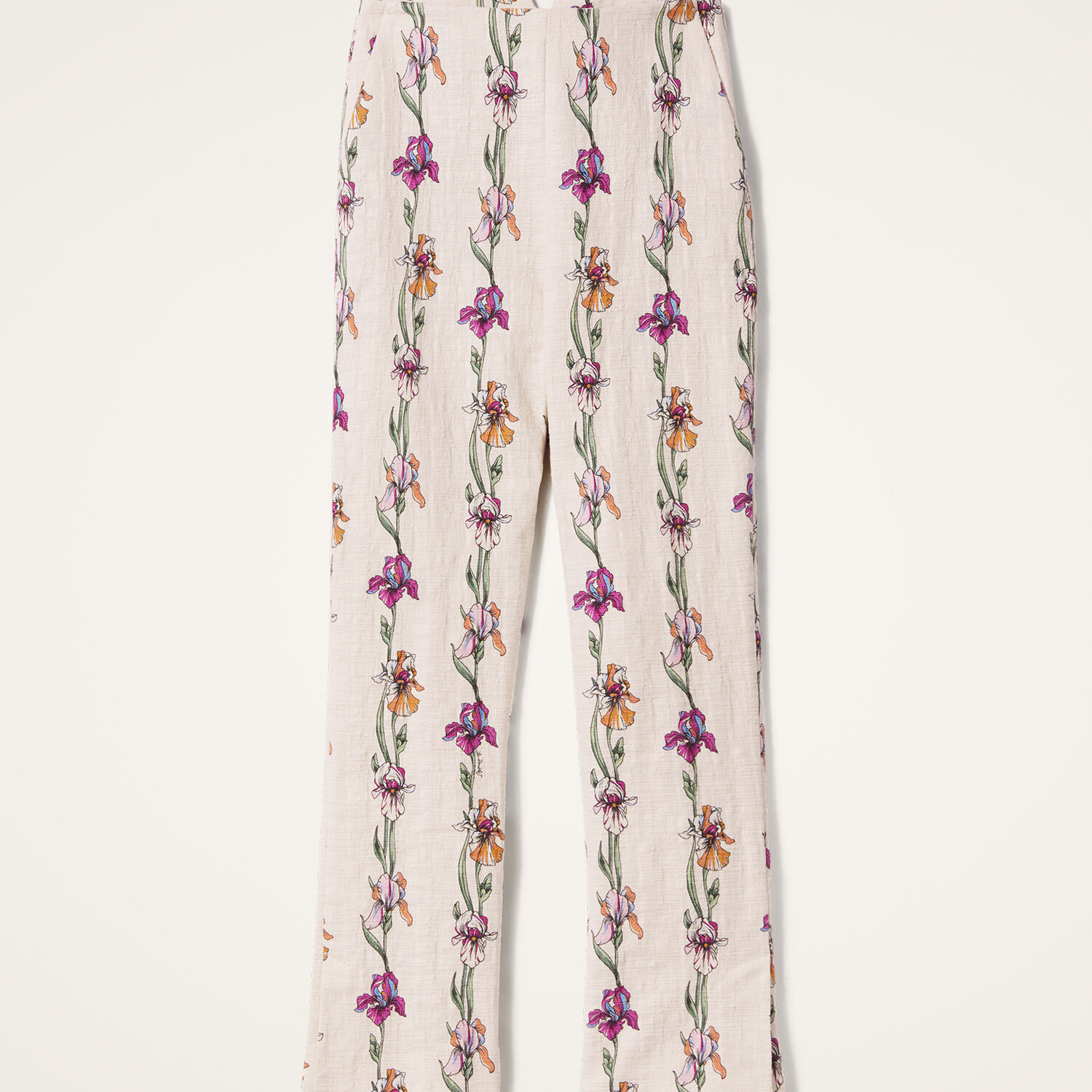 La Doublej Torero Pants In Mini Iris Ivory