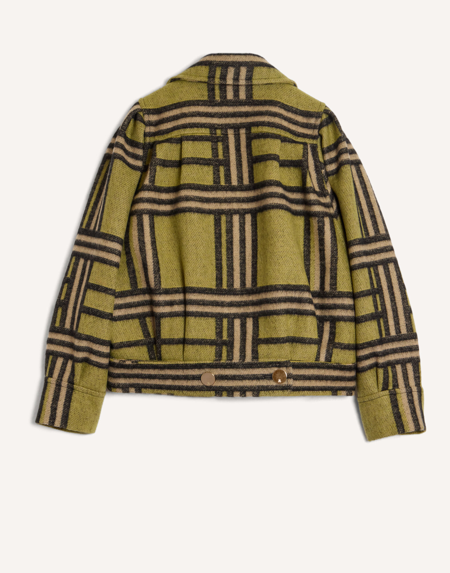 La DoubleJ Victoria Jacket Kells Check Green JAC0201WOL038KEL02GR02