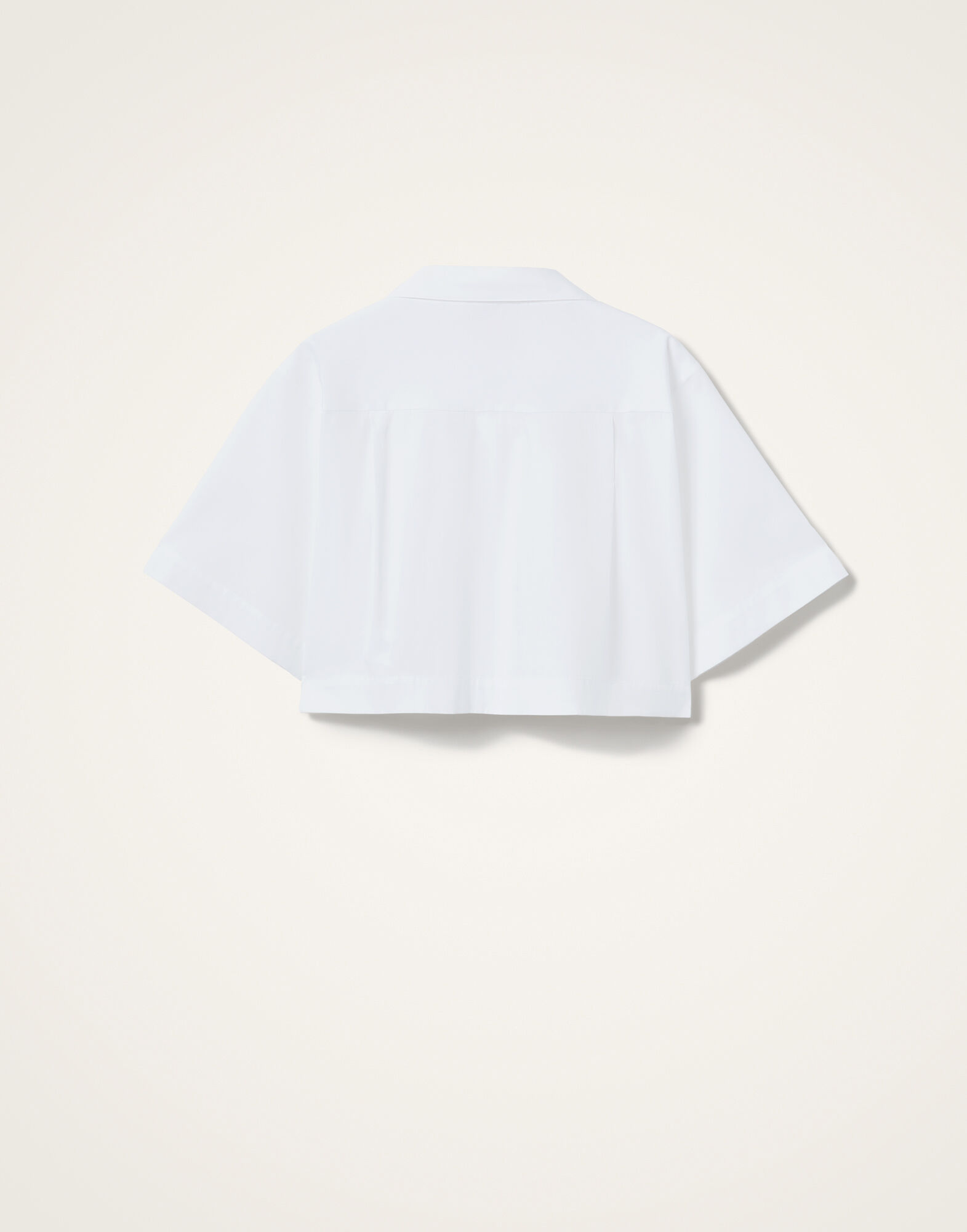 La DoubleJ Polo Short Shirt Solid White SHI0141COT064SOLIDWH01