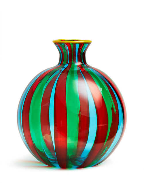 La DoubleJ Ciccio Vase (Smooth) La DoubleJ Ciccio Vase (Smooth) Arancio/Verde/Acquamare VAS0009MUR001MUL0037