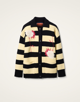 La DoubleJ Derby Cardigan La DoubleJ Derby Cardigan Derby Black & Yellow PUL0242KNI146VA331BL04