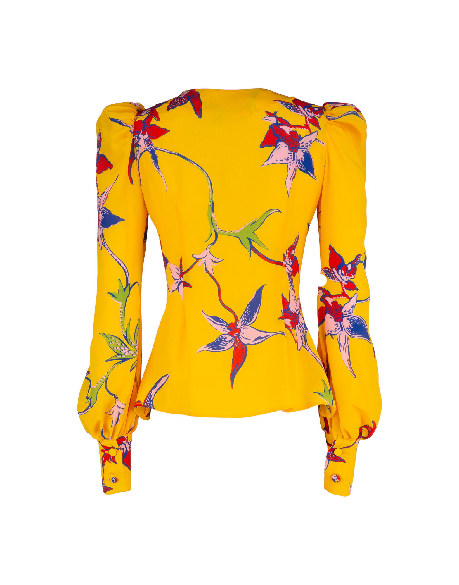 LaDoubleJ Smokin' Hot Shirt Orchidea Giallo SHI0015GEO001ORC0002